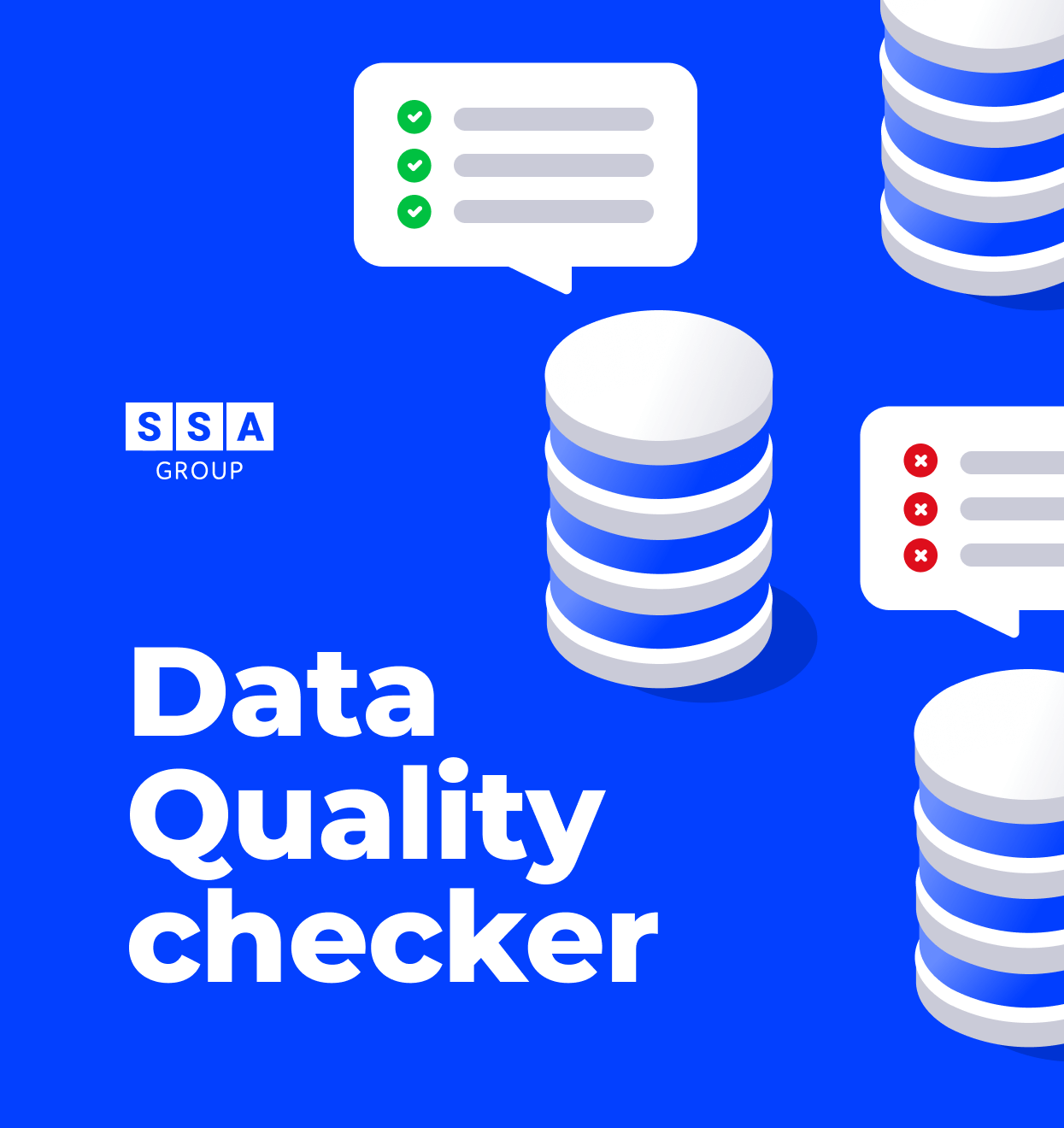 SSA Group introduces a new solution allowing to get insights into data quality – Data Quality checker  